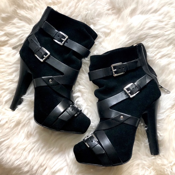 Michael Kors Suede Tatum Bootie - Picture 2 of 8